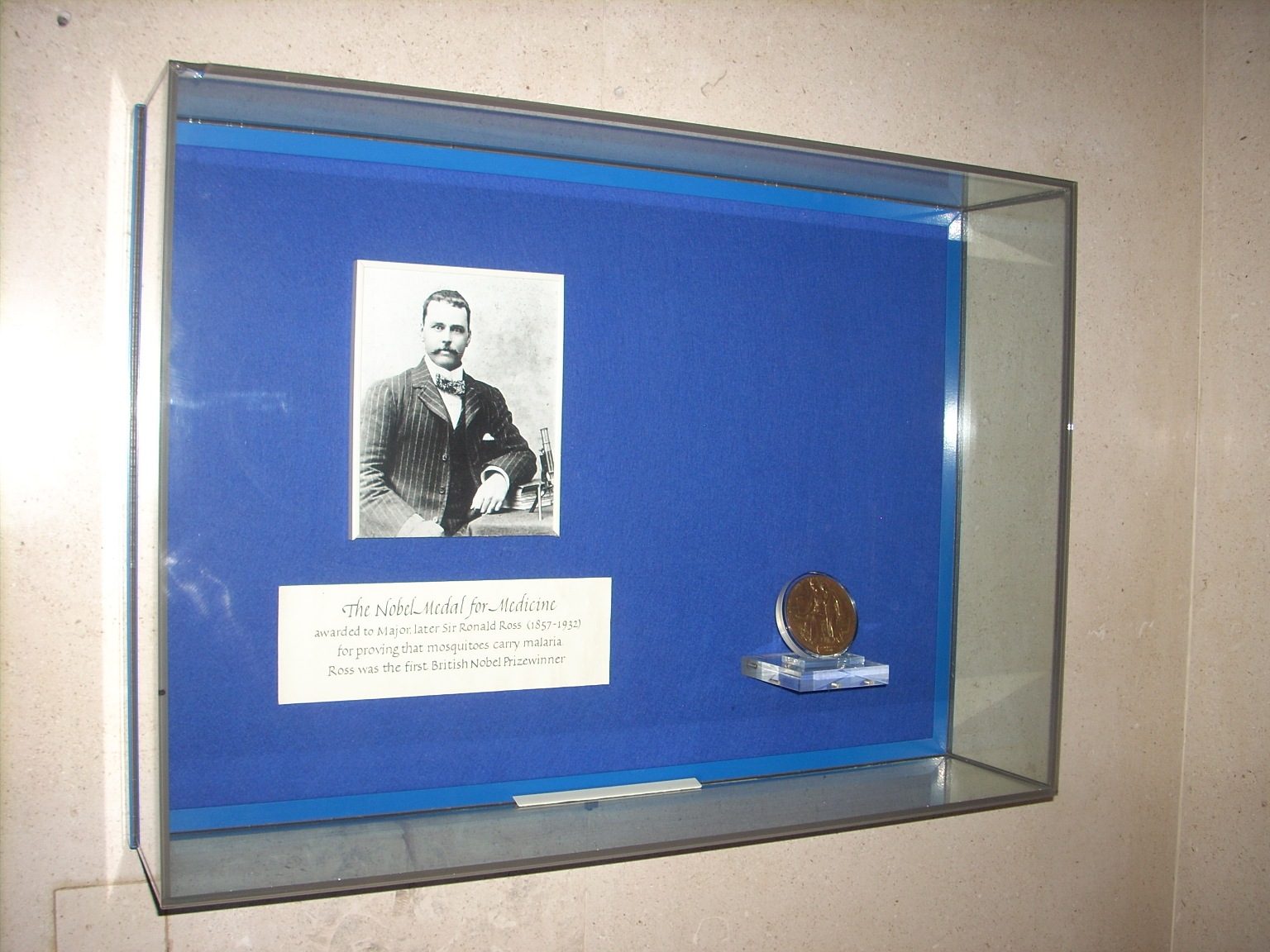 Ronald Ross Nobel Prize Medal